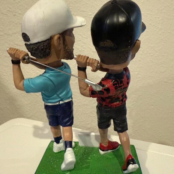 Golf Bros Stephen Curry and Klay Thompson GS Warriors 2024 Bobblehead - Picture 2 of 3
